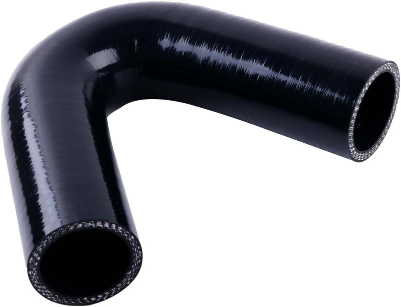 ZAP Performance 135 Degree ID 1"(25mm) Elbow Silicone Hose Intake Intercooler Coupler 1" inch Pipe,Length 102mm One Leg,4-Ply Thickness 5.4 mm - Image 3